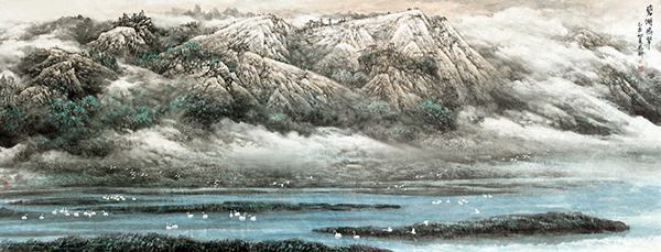 碧湖鸣翠 368x146  2005年（国务院紫光阁）副本.jpg