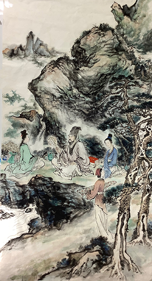 黄羡作品 《东山丝竹》.jpg