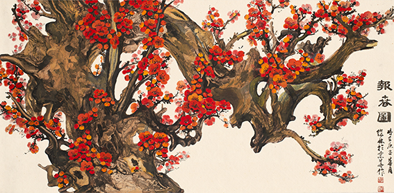 杨继林作品 《报春图》.jpg