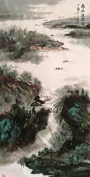 白桂芹作品4《春水渔乐图》.jpg