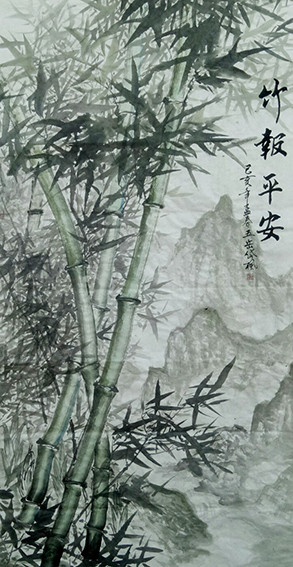任纪成作品10《竹报平安》.jpg