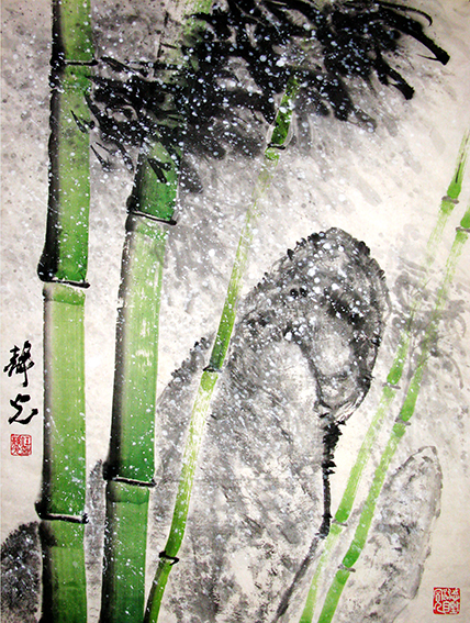 1625799360592353.jpg 任静光作品《风雪竹石图》.JPG