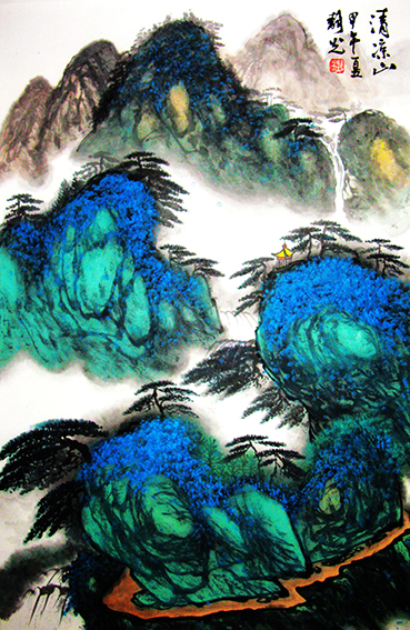 1625799439518303.jpg 任静光作品《清凉山》.jpg