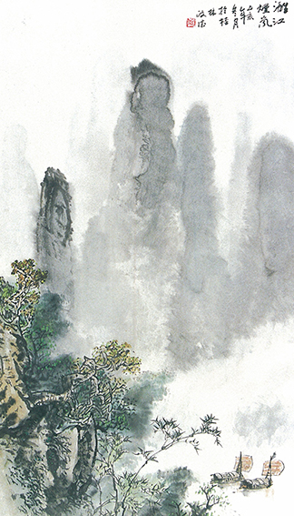 陶政德作品《漓江烟岚》.jpg