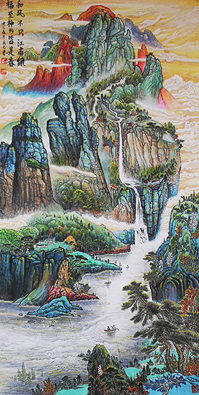 1626672195708428.jpg 农永玉作品2《和风不只江南绿 福至神州皆是春》.jpg