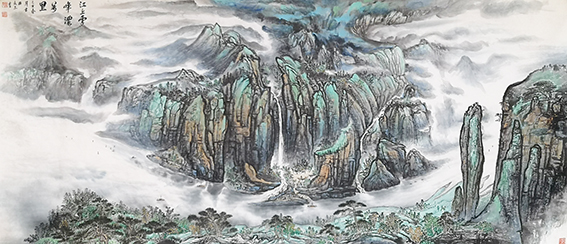 1626672640116444.jpg 农永玉作品15《江上云峰漂万里》.jpg