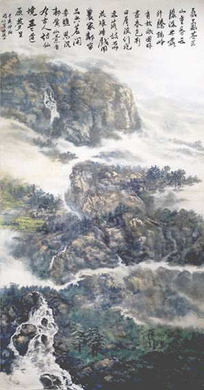 1626678496492403.jpg 盛絜作品3《忆说云蒙山印象》 规格:165cm×94cm.jpg