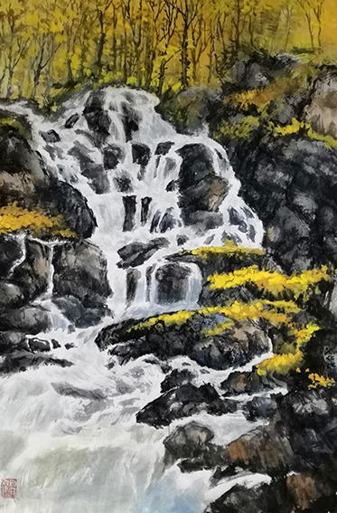 1626678571854685.jpg 盛絜作品9《秋韵奏鸣曲》 规格:45cmX68cm.jpg